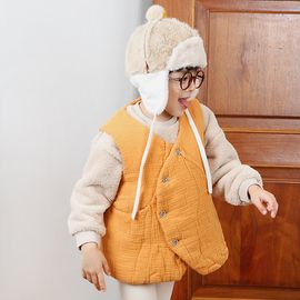 [BABYBLEE] D201208 Wrap Cotton Vest/Cotton 100%/Made In Korea/Baby Cloths/Kids 
